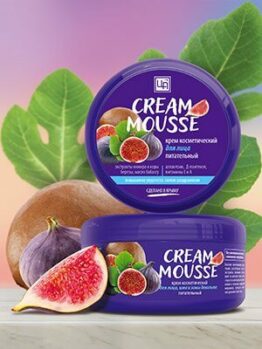 Крем питательный «Cream Mousse» - Для лица, шеи и зоны декольте